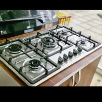 اجاق گاز صفحه استیل طرح بوش
