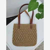 کیف و کلاه دست بافت رافیا