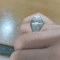 انگشتر باباقوری نقره