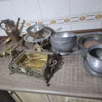 وسیله مجسمه انتیک.