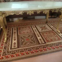 میز جلو مبلی برنز