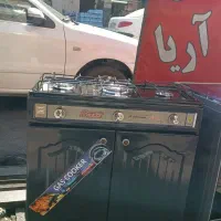 اجاق سه شعله کمد دار جنس عالی