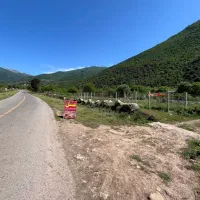 زمین دو کله برجاده اصلی ییلاق الستان دهنه۲۶متر