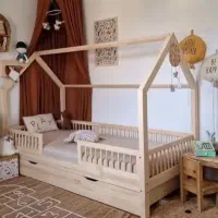 تخت  بازی کودک|تخت و سرویس خواب|رشت, شهرک احمد خمینی|دیوار