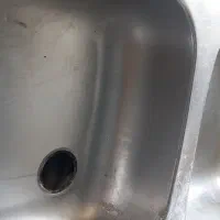 سینک ظرفشویی استیل قدیم رو کار