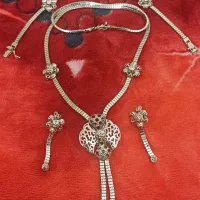 سرویس طلا سفید کارتیر|جواهرات|قم, باجک دو|دیوار