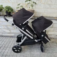 کالسکه دوقلویی ببکو|کالسکه و لوازم جانبی|زنجان, |دیوار