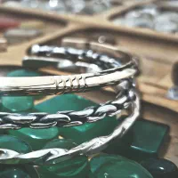 بنگل های دست‌ساز نقره و برنج|جواهرات|محمودآباد, |دیوار