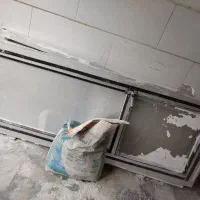 در حمام و wcالومینیومی