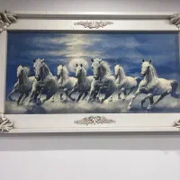 تابلو فرش ماشینی با قاب چوب|تابلو فرش|اندیشه, اندیشه فاز ۱|دیوار