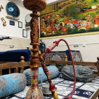 قلیان چوب عناب منبتکاری کار دست