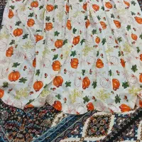 دوعدد پرده اشپزخونه طرح میوه بسیار شیک وتمیز