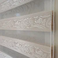 ۳ عدد پرده زبرا کاملا نو