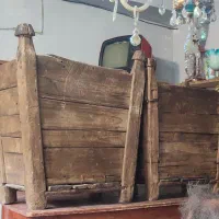 یک جفت گاله چوبی عتیقه ارسال ازاصفهان|کلکسیون اشیاء عتیقه|تهران, امام حسین|دیوار