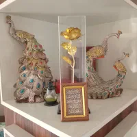 مجسمه دکوری تزئینی وسایل لوازم قدیمی  ماکت قاب سکه