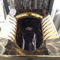 انواع کاسه توالت ایرانی در رنگ و ابعاد مختلف|لوازم سرویس بهداشتی|رشت, حومه رشت|دیوار