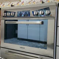 اجاق گاز فر دار استیل روبینا|اجاق گاز و لوازم برقی پختوپز|گلستان (تهران), |دیوار