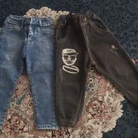 تعدادی لباس وشلوار سایز ۳تا ۴ سال دونه ای ۱۰۰|کفش و لباس بچه|شیراز, کاراندیش|دیوار