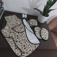 دوخت پیش بند و دستگیره و..