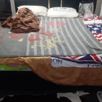 تخت چوبی ام دی اف دونفره