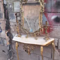 آینه کنسول|کلکسیون اشیاء عتیقه|خوی, |دیوار