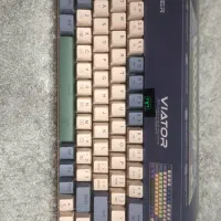 کیبورد مکانیکال سوییچ قرمز t dagger viator