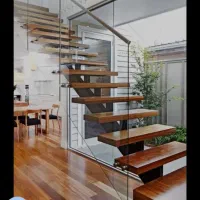 تخت‌سنتی‌کف‌پله‌چوبی‌رنگ‌پله‌صندلی‌میز‌تخت|مبلمان خانگی و میز عسلی|عباس‌آباد, |دیوار