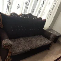 مبل هفت نفره با عسلی|مبلمان خانگی و میز عسلی|برخوار, |دیوار