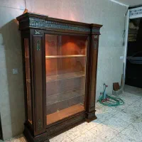 ویترین بوفه چوبی