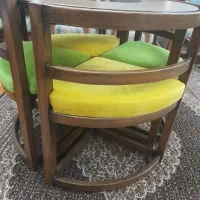 میز ناهار خوری چهار نفره چوبی|میز و صندلی غذاخوری|تبریز, |دیوار