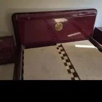 سرویس تخت خواب دونفره با تشک|تخت و سرویس خواب|تهران, سبلان (لشگر)|دیوار