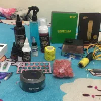 لوازم کامل تتو نونودستگاه یکبار بیشتر استفاده نشده
