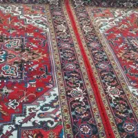 دوجفت فرش(4عدد) هریس نقشه تاجری علا|فرش|ورزقان, |دیوار