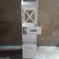 نظم دهنده لوازم نظافت ایستاده سطل دار جادستمال شلف