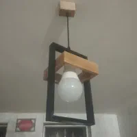 لوستر چوبی|لوستر و چراغ آویز|کرمانشاه, |دیوار