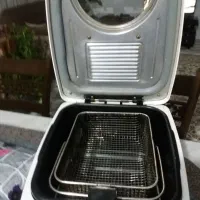 سرخ کن با روغن در حد نو|اجاق گاز و لوازم برقی پخت‌وپز|کرج, شهرک بنفشه|دیوار