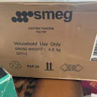 توستر بزرگ ۴ اسلایس کشیده اسمگ ایتالیا smeg|اجاق گاز و لوازم برقی پخت‌وپز|تهران, مرزداران|دیوار