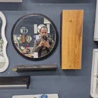 آینه باکسpvc۶۰×۶۰تاقچه دار بامبو(کارگاه تولیدی)|لوازم سرویس بهداشتی|پردیس, فاز ۱|دیوار