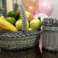 سبدهای دست بافت|صنایع دستی و سایر لوازم تزئینی|ری, جوانمرد قصاب|دیوار