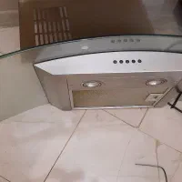 هود روکار استیل و شیشه ۹۰ سانتی