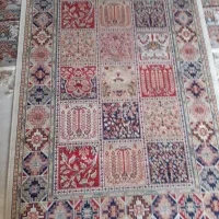 قالیچه ظریف ۱متر در۱متر و۶۰ بلژیکی سالم درحدنو