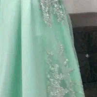 لباس مجلسی  دو دامنه جدید مزون دوز  سایز۴۰تا ۴۴