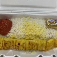 چلو مرغ سرخ شده درجه یک مجلسی