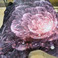 لحاف سه بعدی تمام نخ کتان