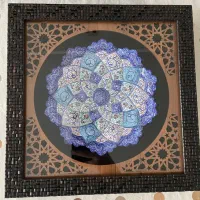 تابلو میناکاری آکبند