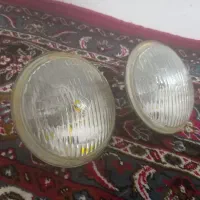 دو عدد چراغ گرد قدیمی سالم