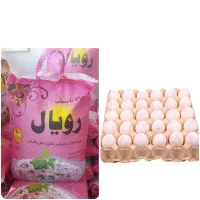 برنج پاکستانی رویال تخم مرغ