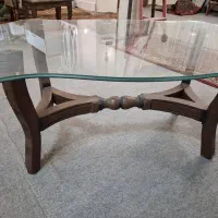 میز جلو مبلی چوبی