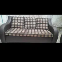 فروش مبلمان ۷ نفره  چرم و پارچه کلاف نراد .لاهیجان|مبلمان خانگی و میز عسلی|لاهیجان, شهرک سلمان فارسی|دیوار