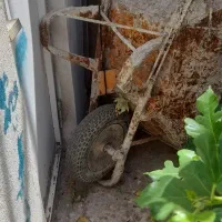 فرغون ۴پایه نردبان لاستیک ۱۴
